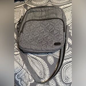 Lug Ranger Quilted Square Crossbody Bag With Adjustable Strap